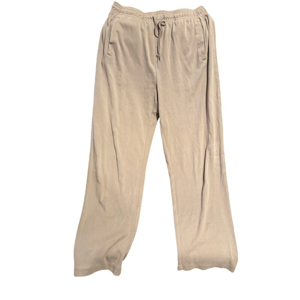 Women's Hastings & Smith Taupe Knit Lounge Pants / Joggers - Medium